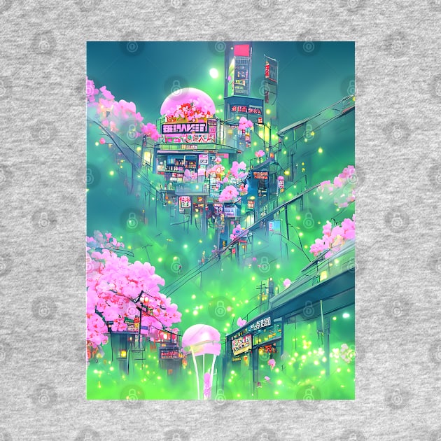 Aurora City of Sakura by DaysuCollege